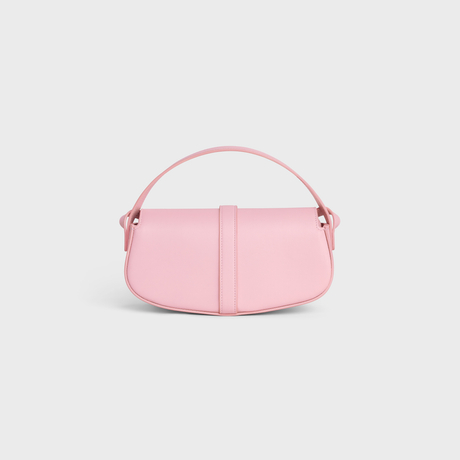 CLUTCH ON STRAP TABOU IN SMOOTH CALFSKIN PINK - Image 3